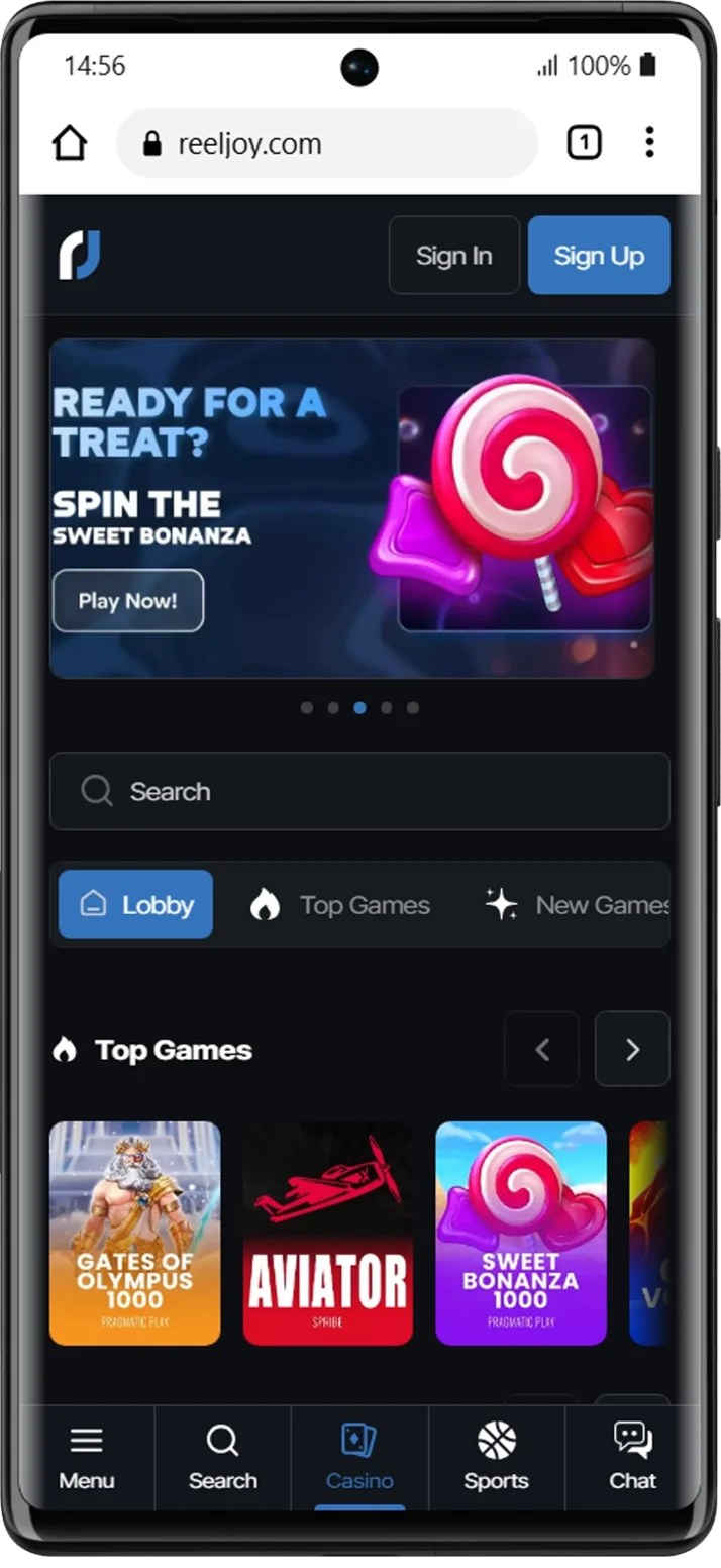 Mobile Browser Interface