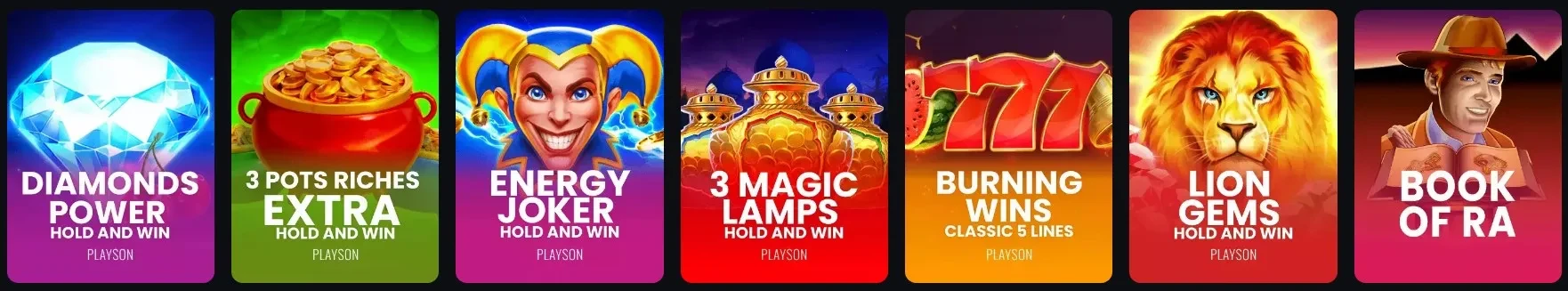 Slots and Special Game